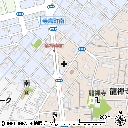 静岡県浜松市中央区龍禅寺町807周辺の地図