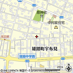 静岡県浜松市中央区雄踏町宇布見8326周辺の地図