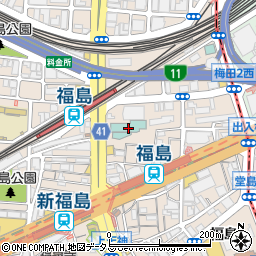 阪神杉村ビルディング周辺の地図