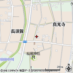 静岡県磐田市長須賀61周辺の地図