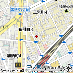 兵庫県信用組合三宮支店周辺の地図