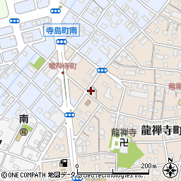静岡県浜松市中央区龍禅寺町276周辺の地図