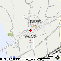 岡山県岡山市東区鉄491-1周辺の地図