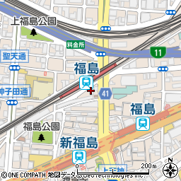 吉野家 福島駅前店周辺の地図