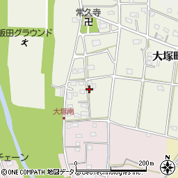 静岡県浜松市中央区大塚町102周辺の地図