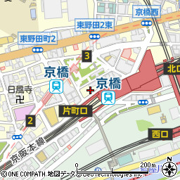 株式会社新大阪ファイナンス　京橋店周辺の地図