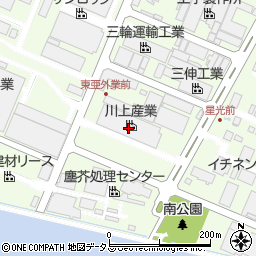 川上産業兵庫工場周辺の地図