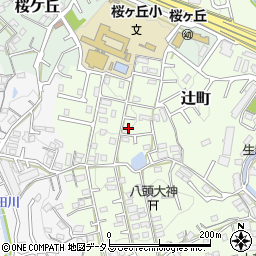 奈良県生駒市辻町882-99周辺の地図