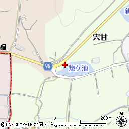 岡山県岡山市東区宍甘1247周辺の地図