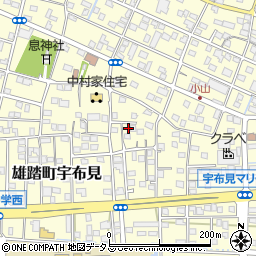 静岡県浜松市中央区雄踏町宇布見4928周辺の地図