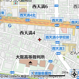 マーキス梅田周辺の地図