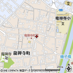 静岡県浜松市中央区龍禅寺町218周辺の地図