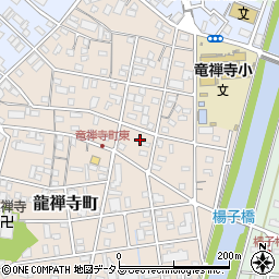 静岡県浜松市中央区龍禅寺町209周辺の地図