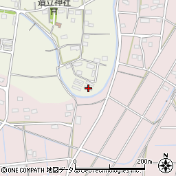 静岡県磐田市東新屋317周辺の地図