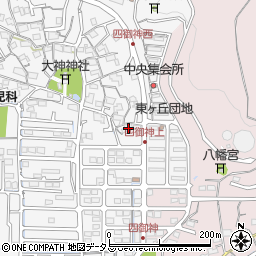 岡山県岡山市中区四御神553周辺の地図