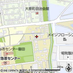 静岡県磐田市上大之郷9周辺の地図