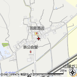 岡山県岡山市東区鉄28周辺の地図