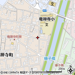 静岡県浜松市中央区龍禅寺町122周辺の地図