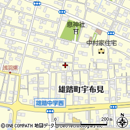 静岡県浜松市中央区雄踏町宇布見8325周辺の地図