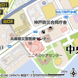 リパーク神戸赤十字病院駐車場周辺の地図