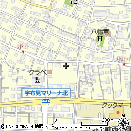 静岡県浜松市中央区雄踏町宇布見4857周辺の地図