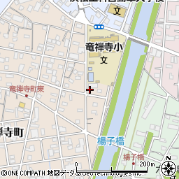 静岡県浜松市中央区龍禅寺町135周辺の地図