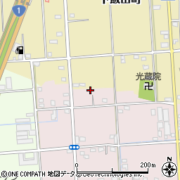 静岡県浜松市中央区金折町21周辺の地図