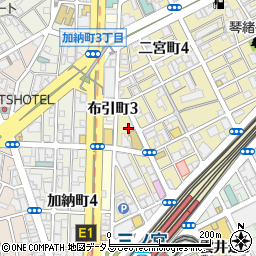 明花電業株式会社　三宮営業所周辺の地図