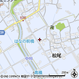 岡山県岡山市北区松尾379周辺の地図