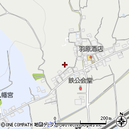 岡山県岡山市東区鉄505周辺の地図