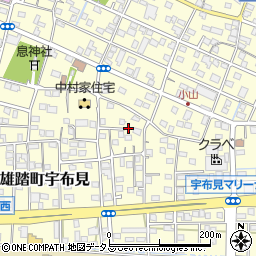 静岡県浜松市中央区雄踏町宇布見4933周辺の地図