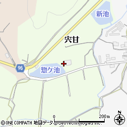 岡山県岡山市東区宍甘1238周辺の地図