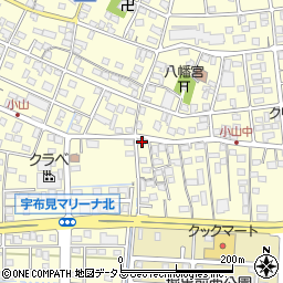 静岡県浜松市中央区雄踏町宇布見4854周辺の地図