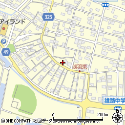 静岡県浜松市中央区雄踏町宇布見8831周辺の地図