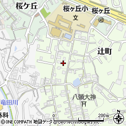 奈良県生駒市辻町882-151周辺の地図