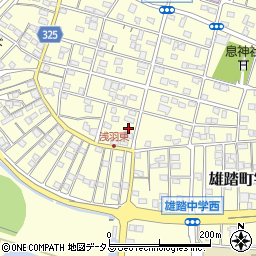 静岡県浜松市中央区雄踏町宇布見8451周辺の地図