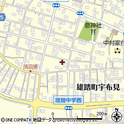 静岡県浜松市中央区雄踏町宇布見8332周辺の地図