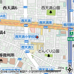 大阪サクシード・法律事務所周辺の地図