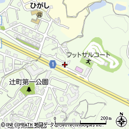 奈良県生駒市辻町326周辺の地図