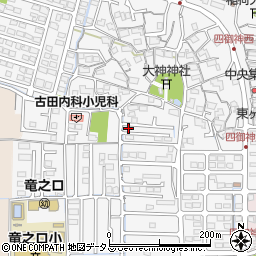 岡山県岡山市中区四御神343-2周辺の地図