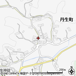 奈良県奈良市丹生町853-1周辺の地図