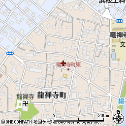 静岡県浜松市中央区龍禅寺町252周辺の地図