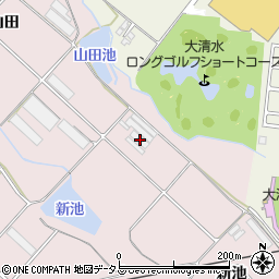 愛知県豊橋市老津町新池160周辺の地図