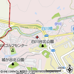 兵庫県神戸市須磨区白川池ノ尻周辺の地図