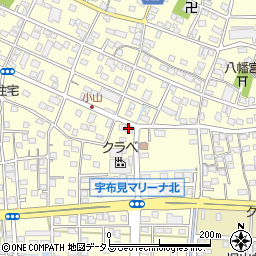 藤田牛乳　雄踏宅配センター周辺の地図
