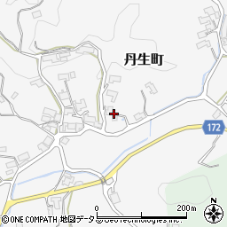 奈良市農協　北丹集出荷場周辺の地図