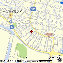 静岡県浜松市中央区雄踏町宇布見8846周辺の地図