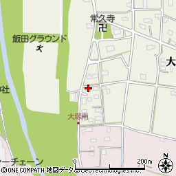 静岡県浜松市中央区大塚町126周辺の地図
