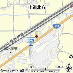 岡山県岡山市東区上道北方697周辺の地図