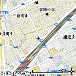 三聖会　サンケアホーム　神戸三宮周辺の地図